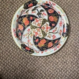 Elegant Floral Porcelain Plate